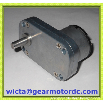 flat low noise Small reduction gear motor high torque electric powerful motor 6v 12v